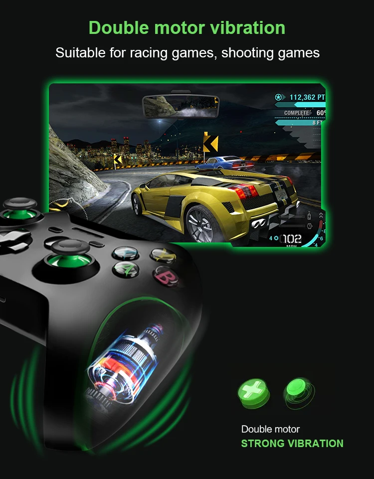 Беспроводной игровой Геймпад контроллер для Xbox One консоль контроллер для PS3 Джойстик для ПК Android телефон геймпады 2,4G для Win7/8/10
