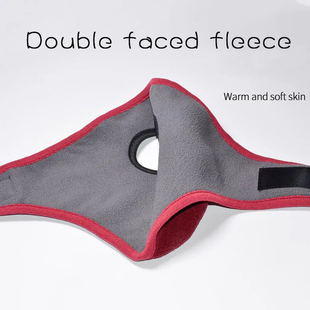 Мужская и женская зимняя теплая маска флисовые наушники для катания на лыжах