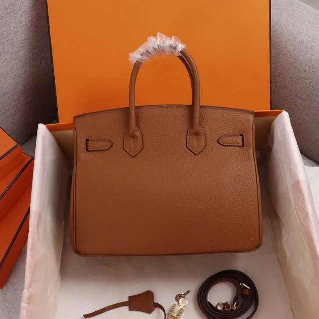 

High quality leather lady bag 2021 luxury brand handbag classic fashion lychee pattern top leather platinum bag