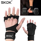 Перчатки для фитнеса и тяжелой атлетики, перчатки для тренировок в тренажерном зале, женские и мужские тренировочные перчатки для силовой атлетики, гантели, перчатки