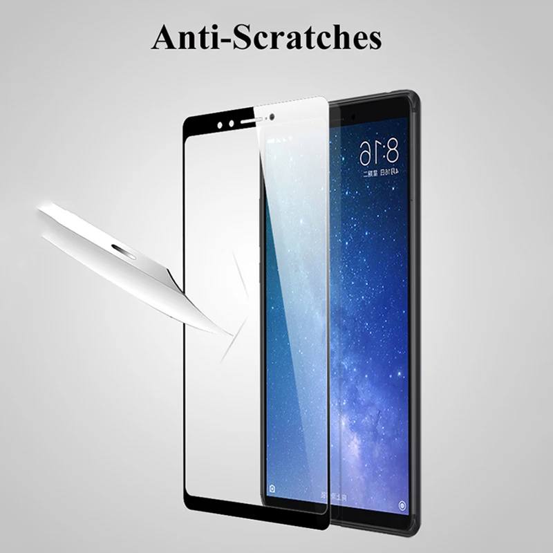 Защитное стекло закаленное для Xiaomi Mi Max 3 2 | Мобильные телефоны и аксессуары