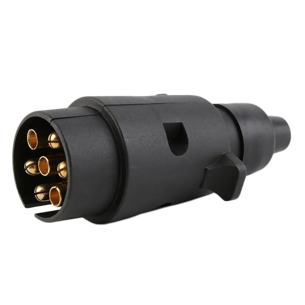 12V 7 Way круглые стандартные европейские автомобильные штепсельные Соединители