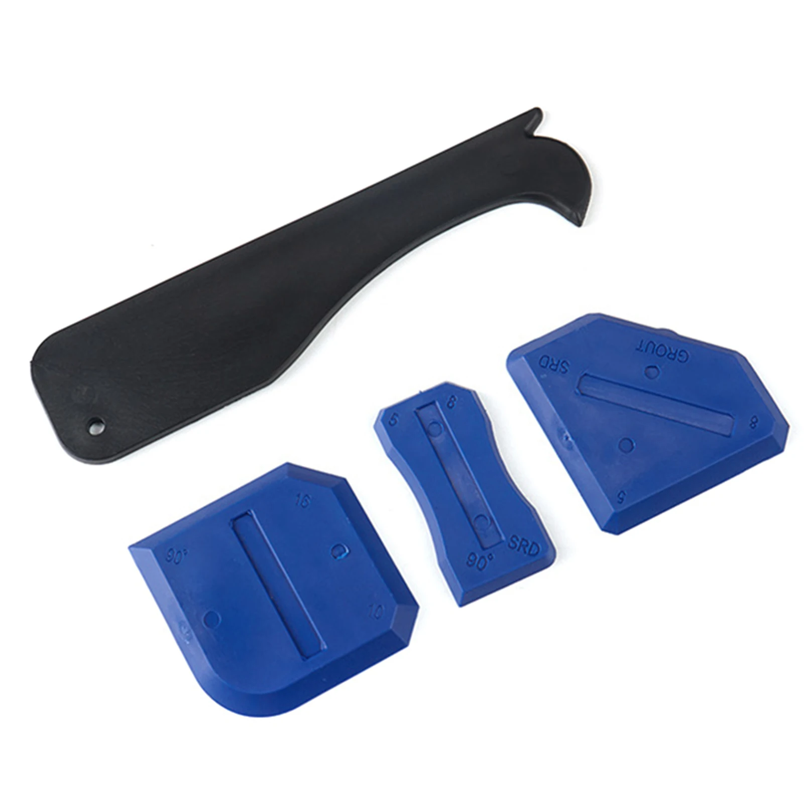 

Newly 4 Pack Caulking Tool Kit Silicone Sealant Finishing Tools & Caulk Remover for Kitchen Bathroom Window Shower Sink Joint TE