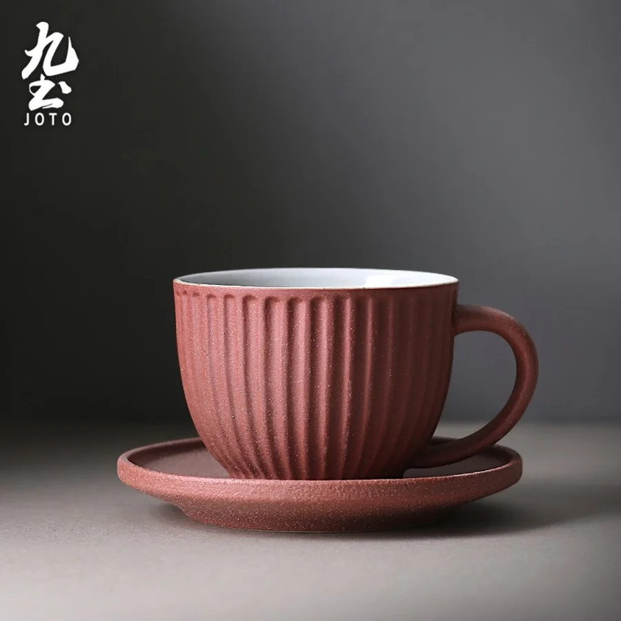 

Vintage Japanese Cup Creative Simple Handmade Ceramic High Quality traditional porcelain Cup Tazas Cafe Home Drinkware DB60BD