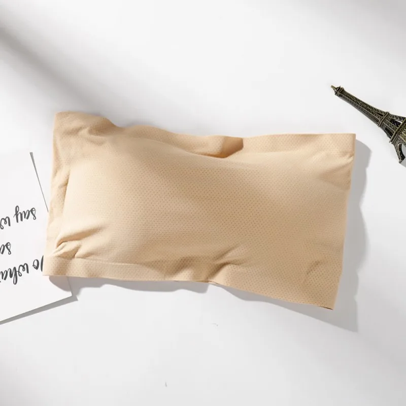 Женское нижнее белье женские дышащие Нескользящие Бюстгальтеры без бретелек