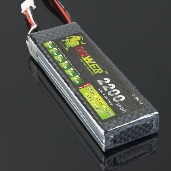 Lion power 2S Lipo батарея 7,4 V 2200mah 25C Max 50C для RC Qudcopter самолет WLtoys K949 автомобиль 1/16 Revo игрушка