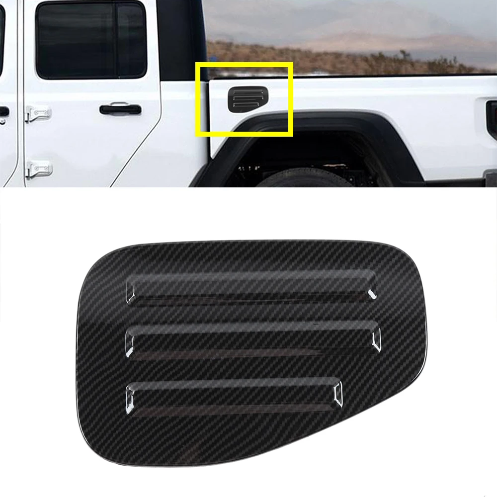 

Car Fuel Tank Cap Decoration Cover Stickers for Jeep Wrangler JL Gladiator JT 2018 2019 2020 2021 2022 Car External Accessories