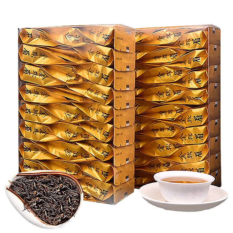 Натуральный органический черный чай 32 пакета китайский Jinjunmei | Чайники
