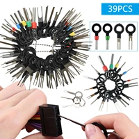 39pcs wire terminal removal tool car electrical wiring crimp connector pin kit car terminal removal extractor repair hand tools