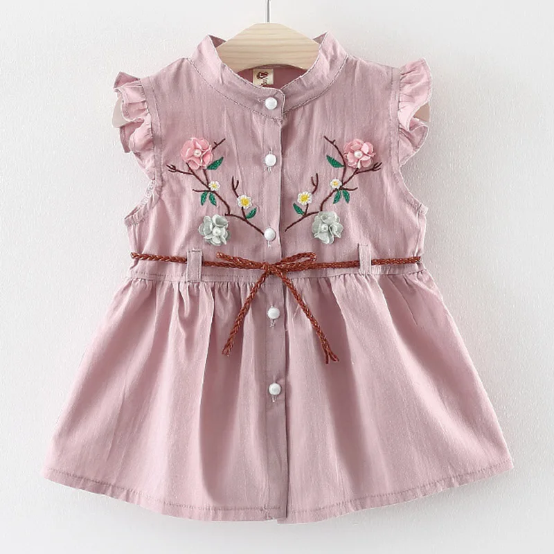 AX647-Pink Menoea/Новинка на 1 год, платье для дня рождения в осеннем стиле детская одежда детское крестильное платье для девочек для новорожденных, платье-пачка платье с длинными рукавами - Цвет: AX647-Pink