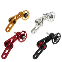 single speed rear derailleur foldable bicycle shifter chain guide bmx rear wheel bike accessories 4 color
