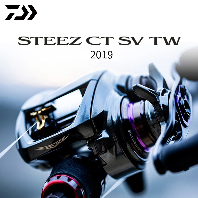 Катушка рыболовная DAIWA STEEZ CT SV TW 700H /HL 700SH/SHL700XH/XHL 6 3: 1 8 1: 150 г|Рыболовные катушки| |