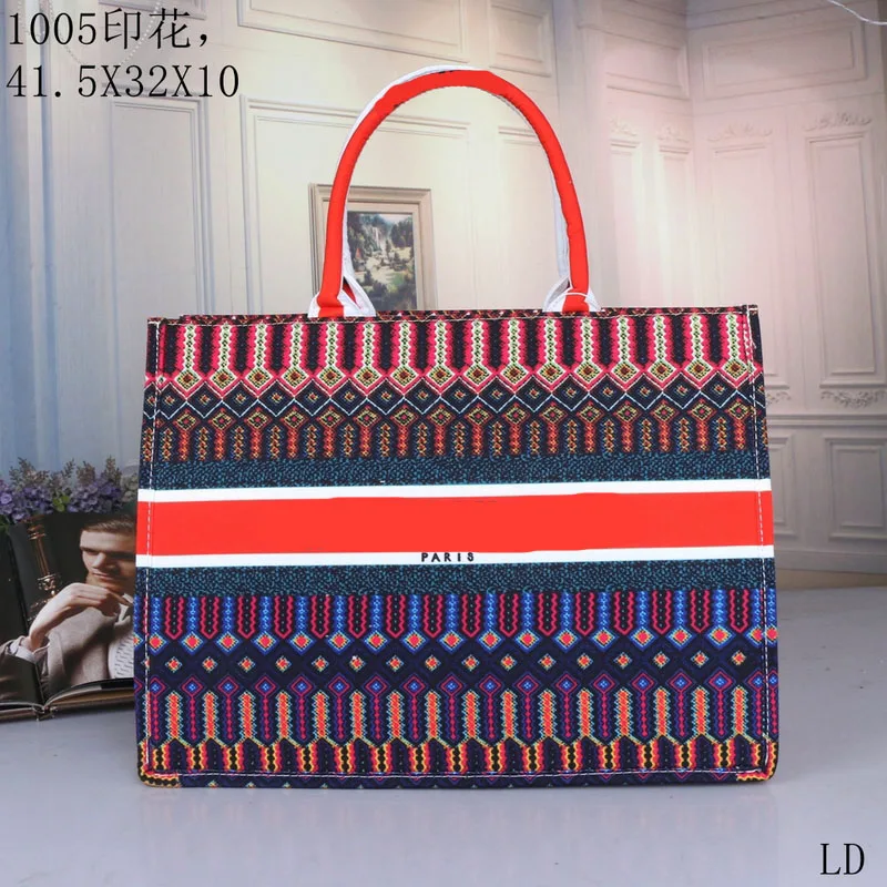 

Luxury women bags designer handbags ladies high quality beach bags jacquard embroidery women canvas tote bags shoulder bags