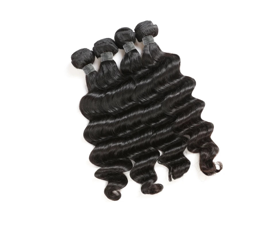 Али queen hair глубокая волна человеческих Волосы remy синтетические Пряди 10-26 дюймов М/7A натуральный Цвет 1/3/4 шт. человеческие волосы Инструменты для завивки волос