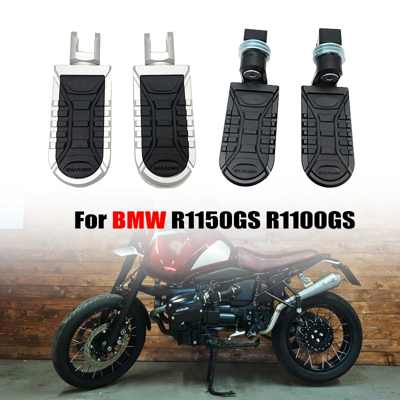 

R1100GS R1150GS Front&Rear Footrest Adjustable Rotatable Foot Pegs Rests For BMW R 1100GS 1150GS R1100 GS 1994-2004 Motorcycle