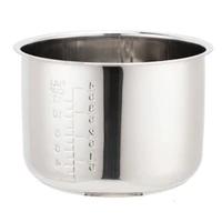 6l pressure cooker inner pot rice pressure cooker liner stainless steel inner pot minute pressure cooker liner