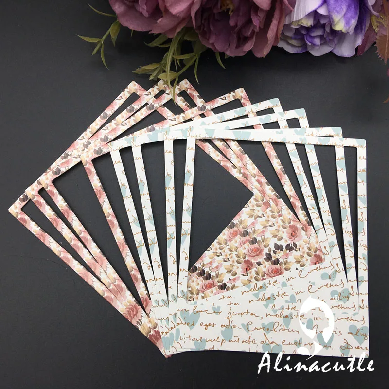 24 шт. бумажная фоторамка для скрапбукинга | Дом и сад