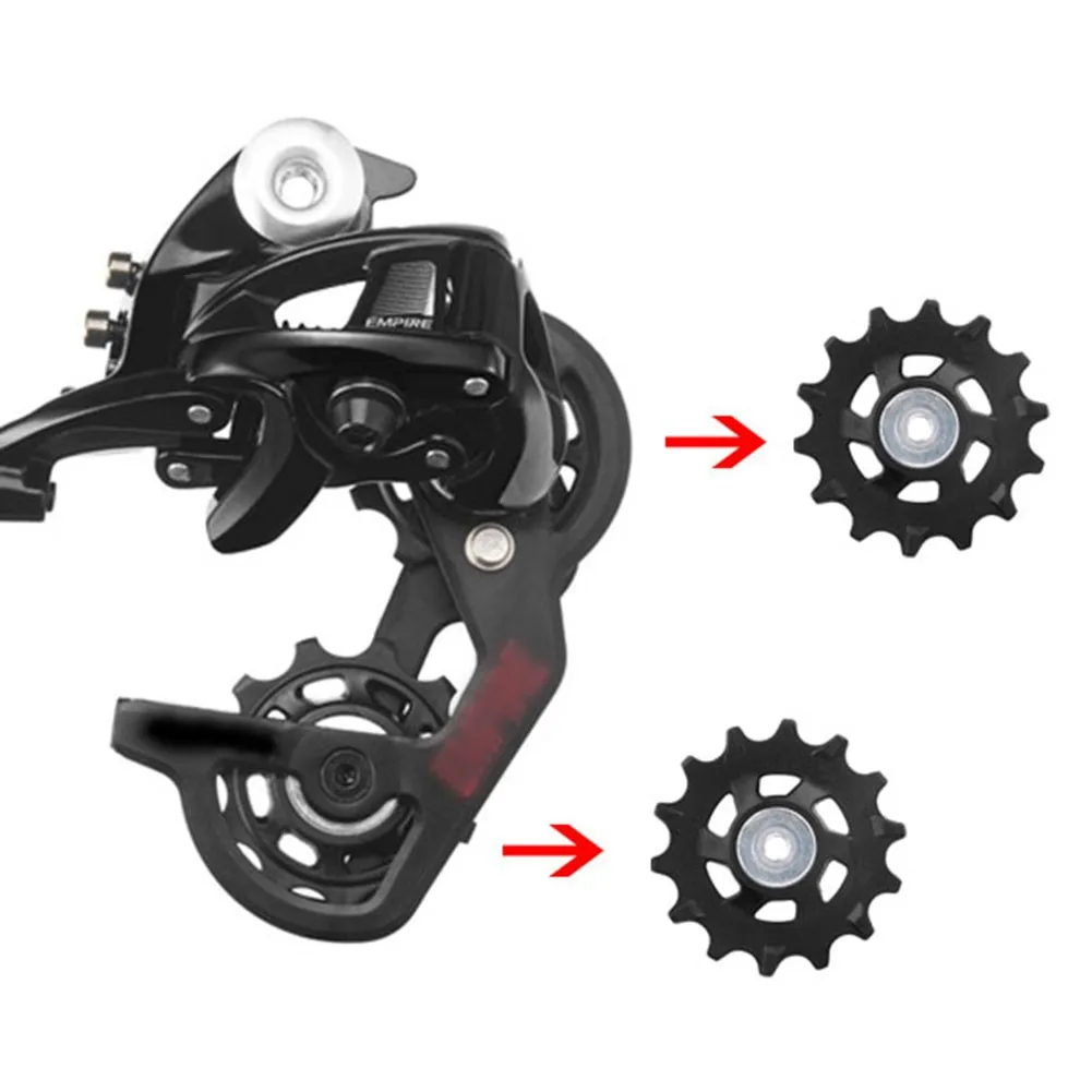 

MTB Bicycle Pulley Wheel Pulley14T/16T 58/65mm Bicycle Rear Derailleur Jockey Wheel Pulley For SHIMANO