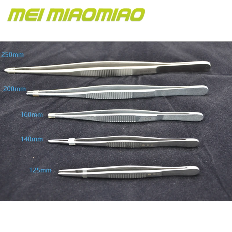 Lanpai1pc нержавеющая сталь металлический Хирургический пинцет стоматологические