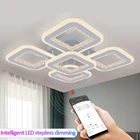 IRALAN светодиодный классические потолочные светильники современный квадратный гостиная, спальня дистанционный пультподдержка приложений дома дизайн лампы