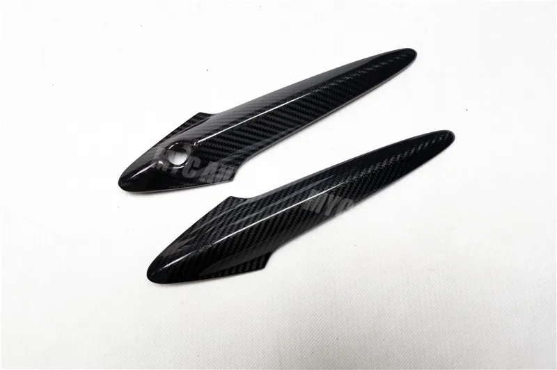 Для Honda Civic FN FK FN2 типа R углеродное волокно наружные дверные ручки крышки Накладка 2006 2007 2008 2009 2010 2011 евро Civic только в том случае