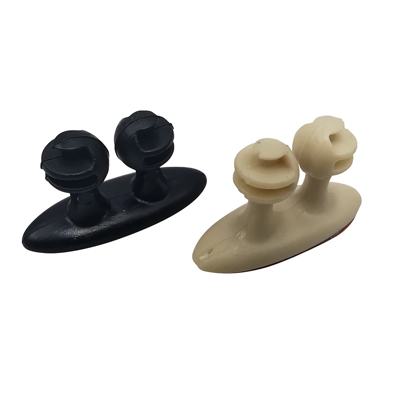 8 шт./лот автомобильный зажим для провода держатель кабеля органайзер