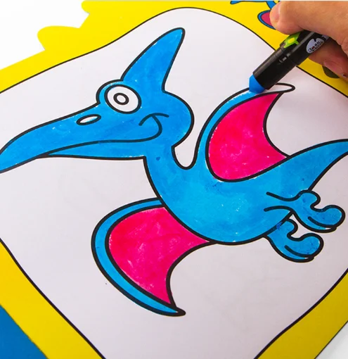 Детская раскраска детская граффити живопись книга Рисование школа картина Книга