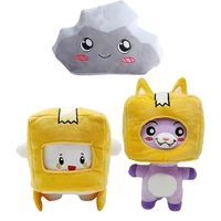 1pc cute lankybox cartoon boxy foxy stone rocky plush toys soft stuffed anime dolls creative gifts for children baby gifts