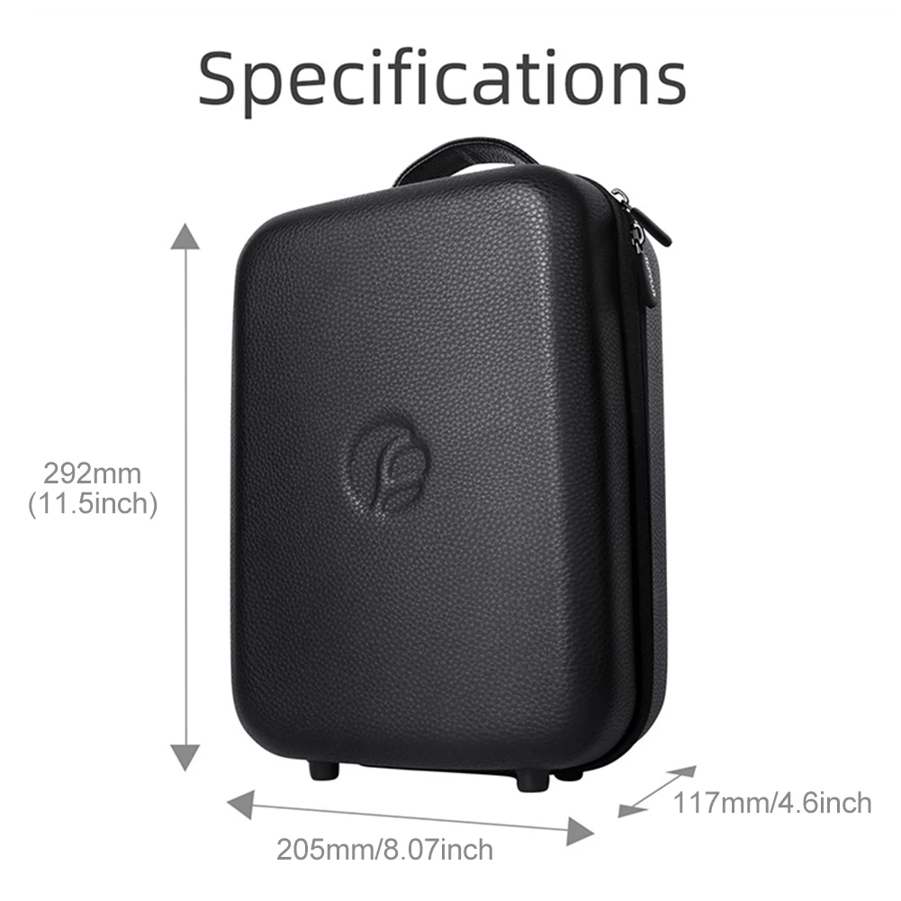 

Storage Bag Hard Carrying Case Waterproof PU Leather Protective Travel Anti Scratch VR Headset Accessories For Oculus Quest 2