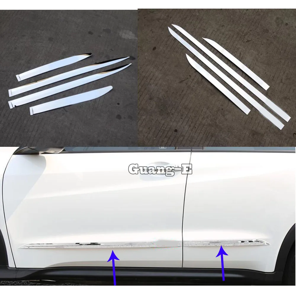 Высококачественная полоса для отделки двери автомобиля молдинг из нержавеющей