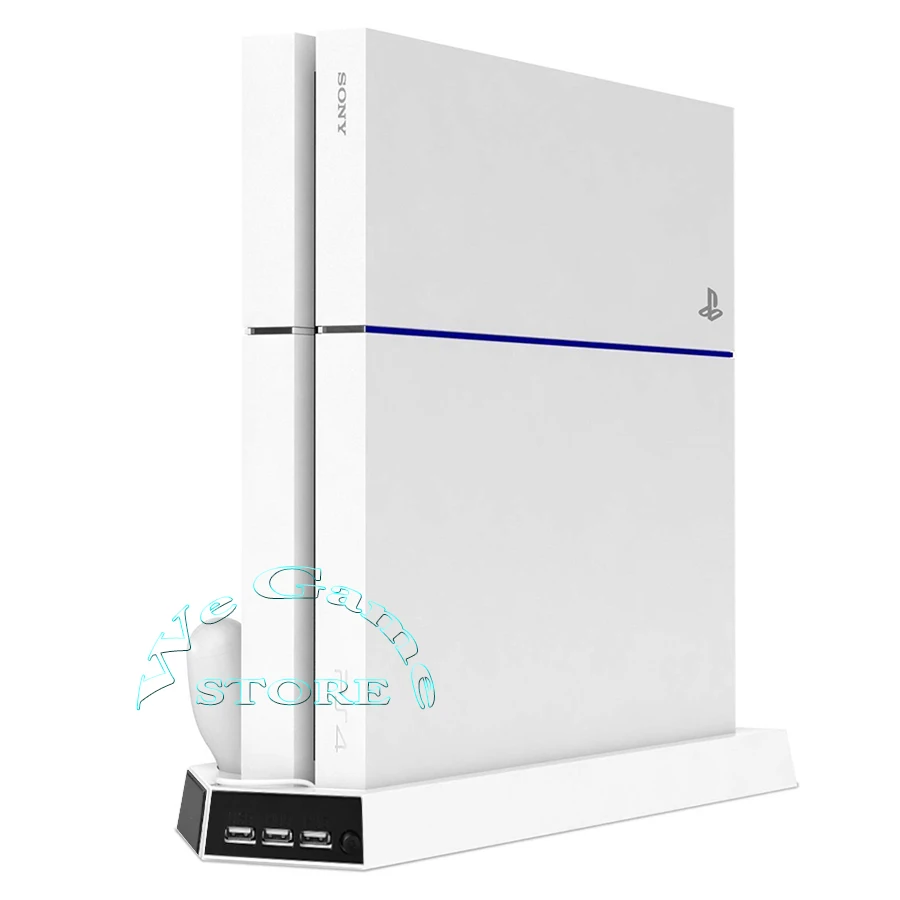 Ультратонкий охлаждающий вентилятор для консоли PS4 с зарядным радиатором