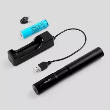 Xiaomi Mijia Youpin высокомощная лазерная ручка 1/коробка алюминиевый корпус перезаряжаемый алюминиевый аккумулятор - Цвет: as picture