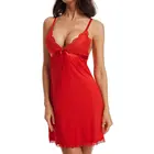 Женская Сексуальная кружевная ночная рубашка стрейч платье ночное белье эротическое белье размера плюс, одежда для сна, женская одежда для сна, домашняя одежда 2020