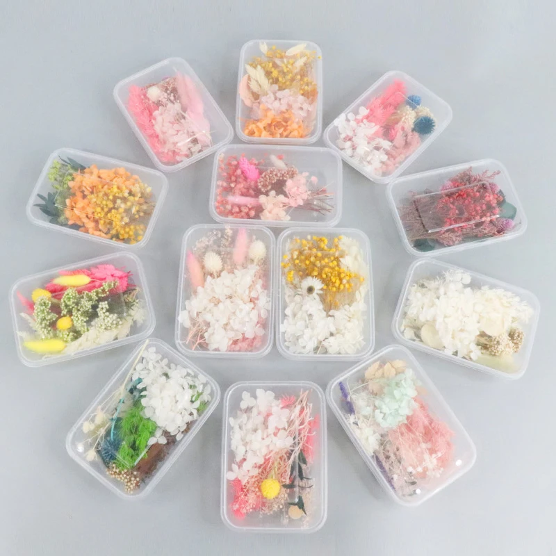 Сушеные цветы для ароматерапии подвеска из эпоксидной смолы 1 коробка