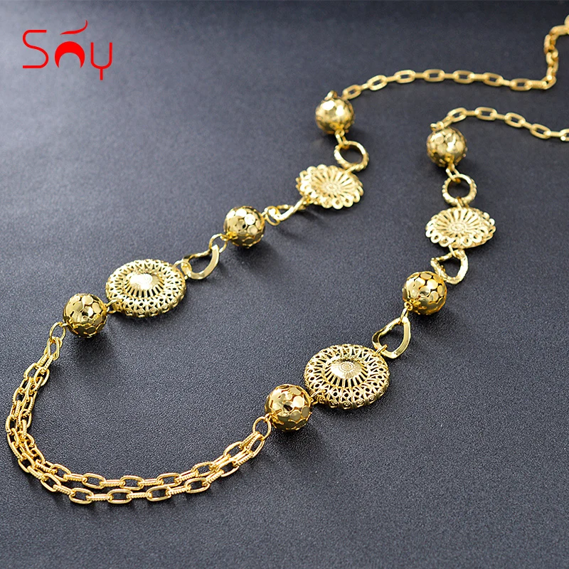 Ювелирные изделия Sunny Jewelry модные ювелирные 2020 ожерелье с круглым шариком Длинная