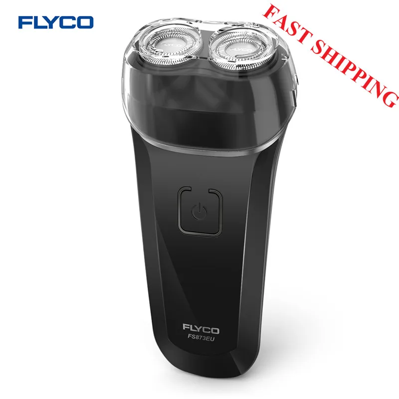 FLYCO FS873 перезаряжаемая Бритва для электробритва для мужчин, моющийся триммер для бороды, умный станок для бритья с защитой от пережима