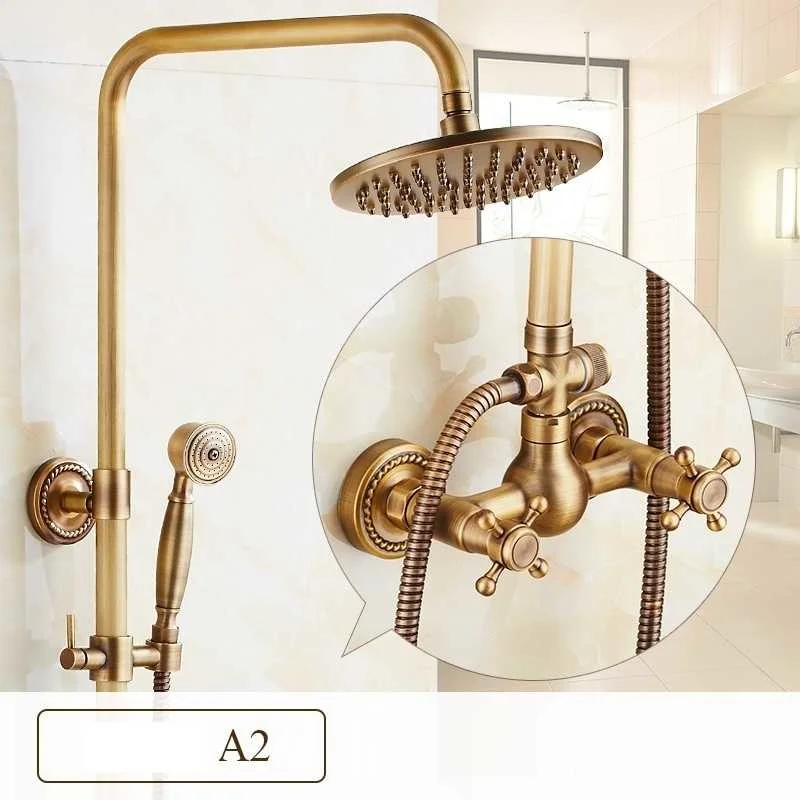 

Круглая Панель для ванной комнаты, черный душ, электрический душ, душ