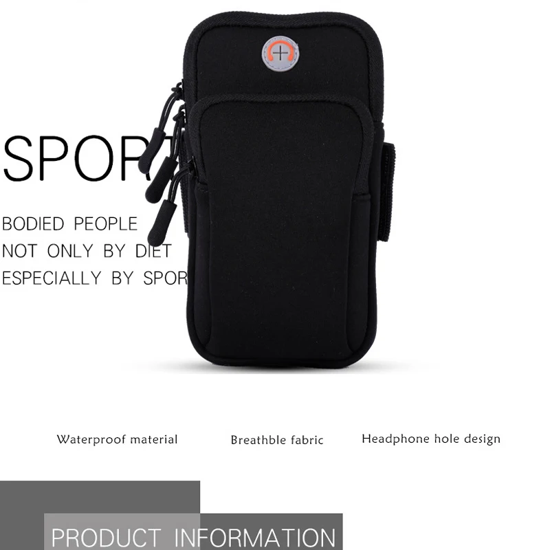 4-6 дюймов Универсальный держатель сумки для мобильного телефона Спорт на