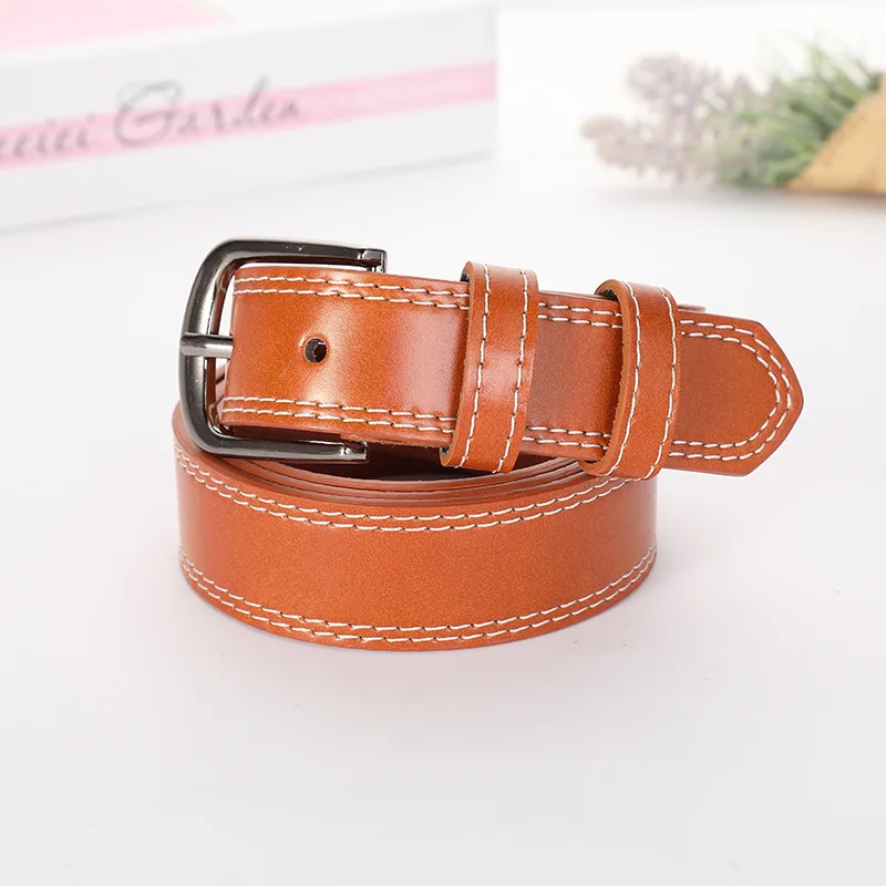 

2022 Hot Women's High Quality Belt Fashion Cowbody Jeans Belt Female Pin Buckle Network Hot Selling Waistband cinturon mujer