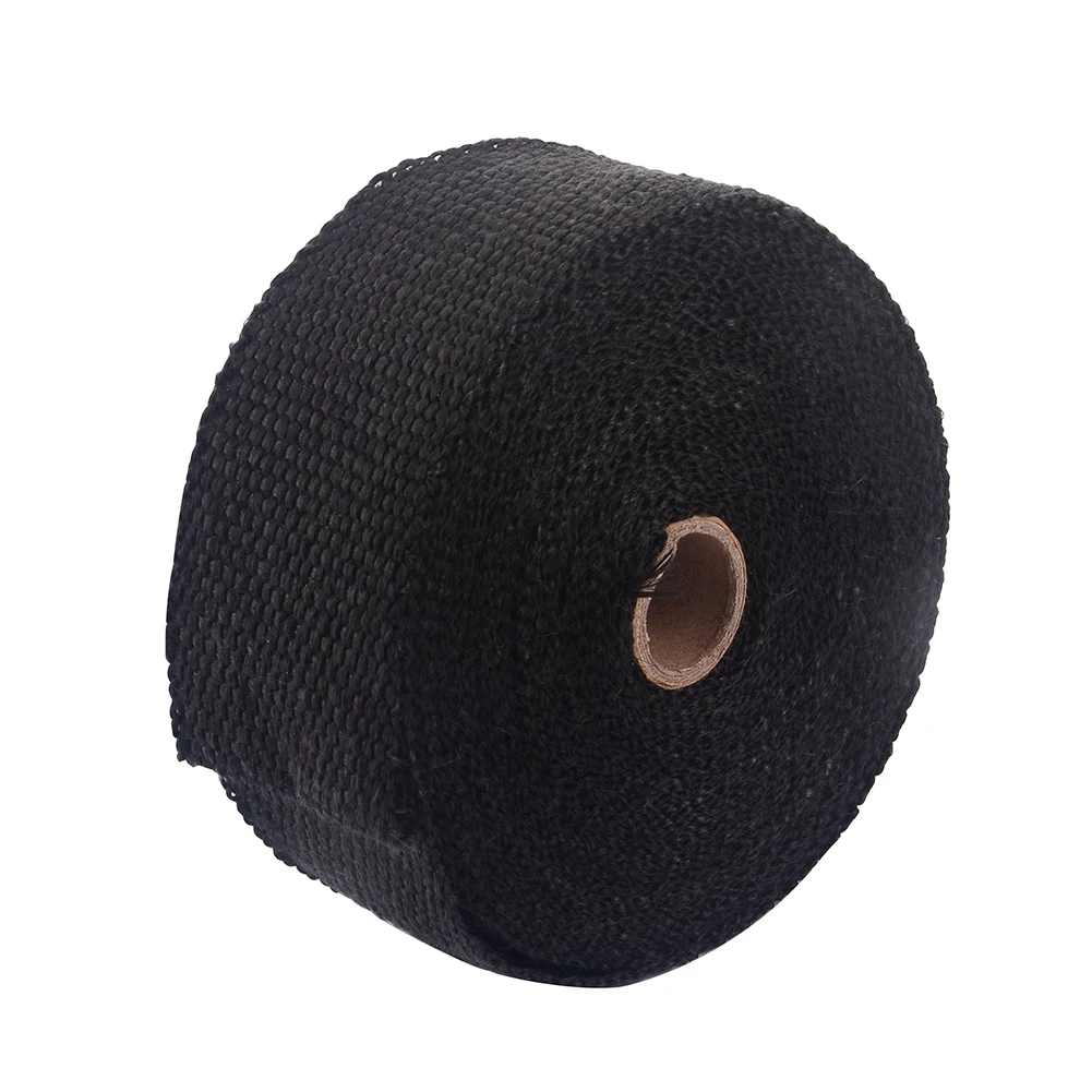 10M*50MM Car Moto Heat Shield Wrap Turbo Exhaust Tape Pipe Shields Manifold Header Insulation Cloth Roll | Автомобили и мотоциклы