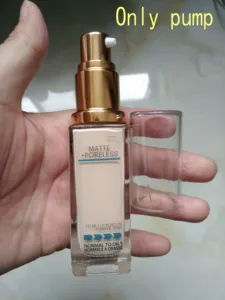 Помпа для тональной основы, подходит для жидкой основы fit-me, черного цвета или на золотой флакон с помпой без жидкой основы