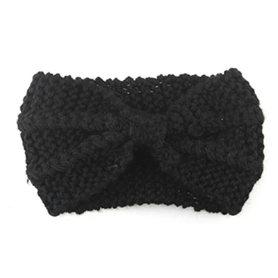 A-black Женские зимние шапки, шерстяная одноцветная кепка для защиты ушей, модная зимняя вязаная шапка, женские шапочки, аксессуары для волос - Цвет: A-black