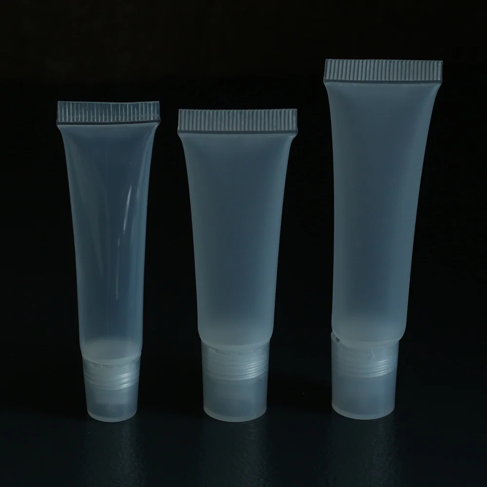 Контейнеры для блеска губ 20 шт. 10/15 мл пустые пластиковые тубы косметический