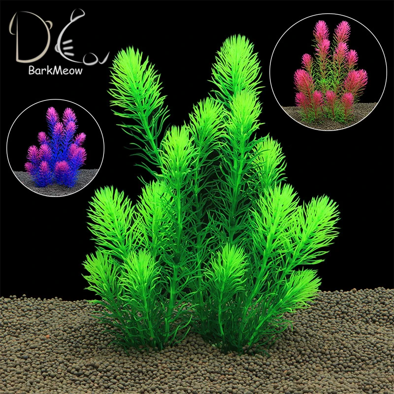 26 см Моделирование водных растений аквариумные аквариумы Ландшафтный