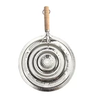 Кухонная утварь, теплорассеиватель, кастрюля для газовойэлектрическойиндукционной плиты, 21 см, металлическое кольцо для готовки, деревянная ручка, бытовые принадлежности