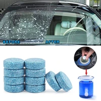 car windshield cleaning effervescent tablets wiper glass solid washer agent universal home toilet window water dust soot remover