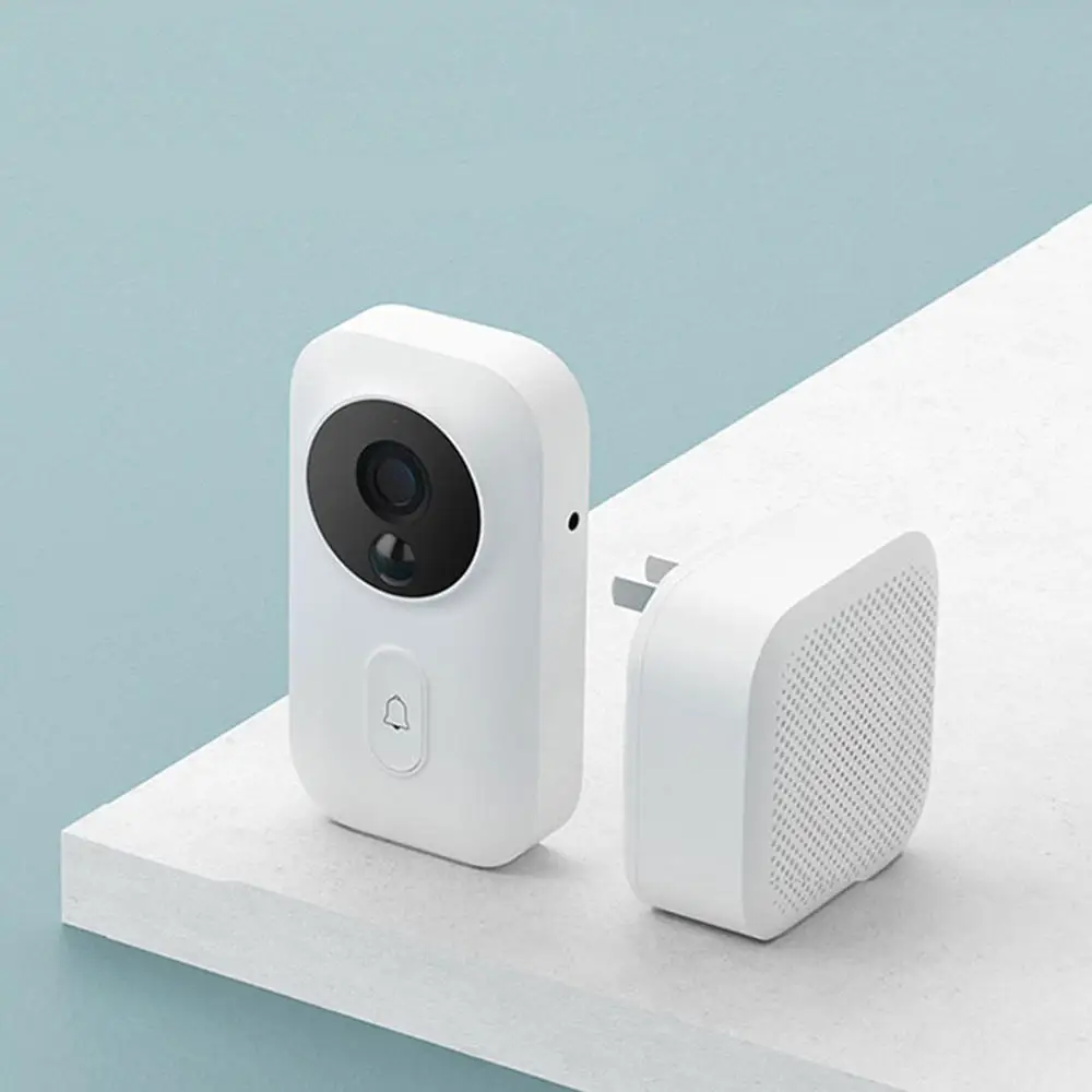 Xiaomi Mijia AI распознавание лица ИК Ночное Видение 720P видео дверной звонок набор обнаружения движения SMS Push домофон Облачное хранилище