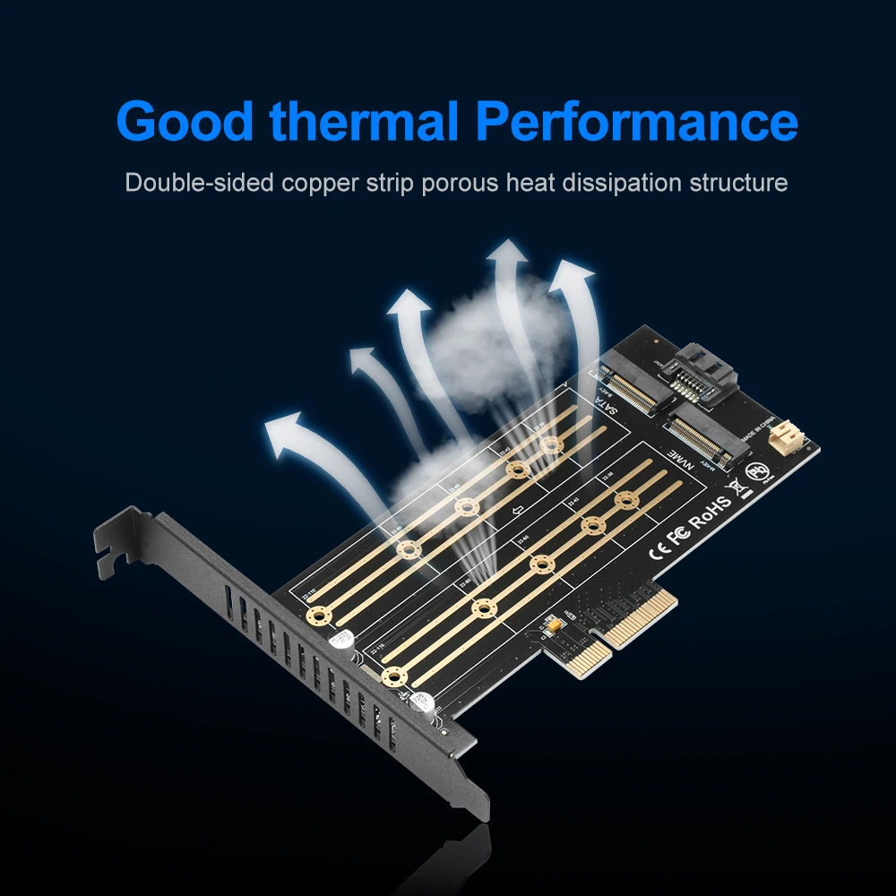Rocketek USB 3 0 Тип c PCI-E карта расширения 5 портов адаптер внешний контроллер Экспресс
