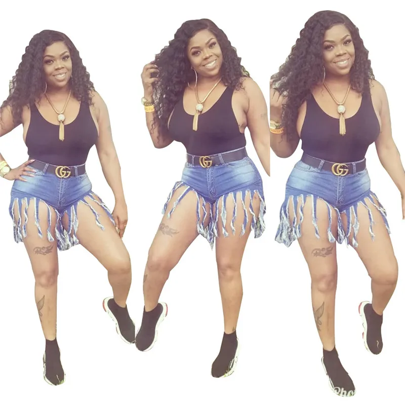 Синие желтые розовые сексуальные модные джинсовые шорты в стиле хип-хоп с