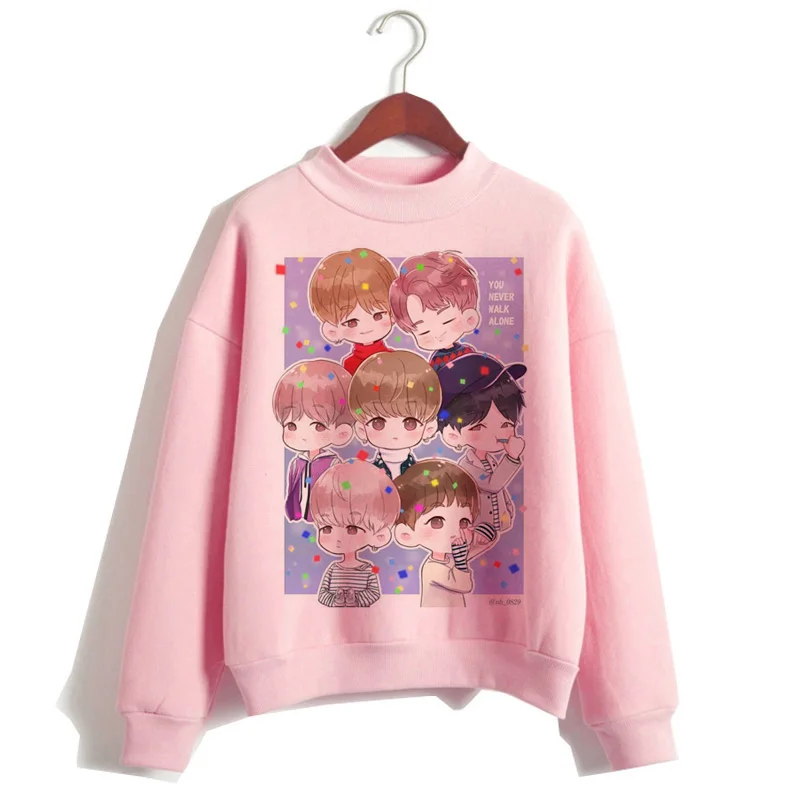 1152 Bangtan толстовка для мальчиков Женская Корейская JIN SUGA J HOPE JIMIN V JUNGKOOK Толстовка k pop kpop одежда новая уличная одежда с капюшоном - Цвет: 1152